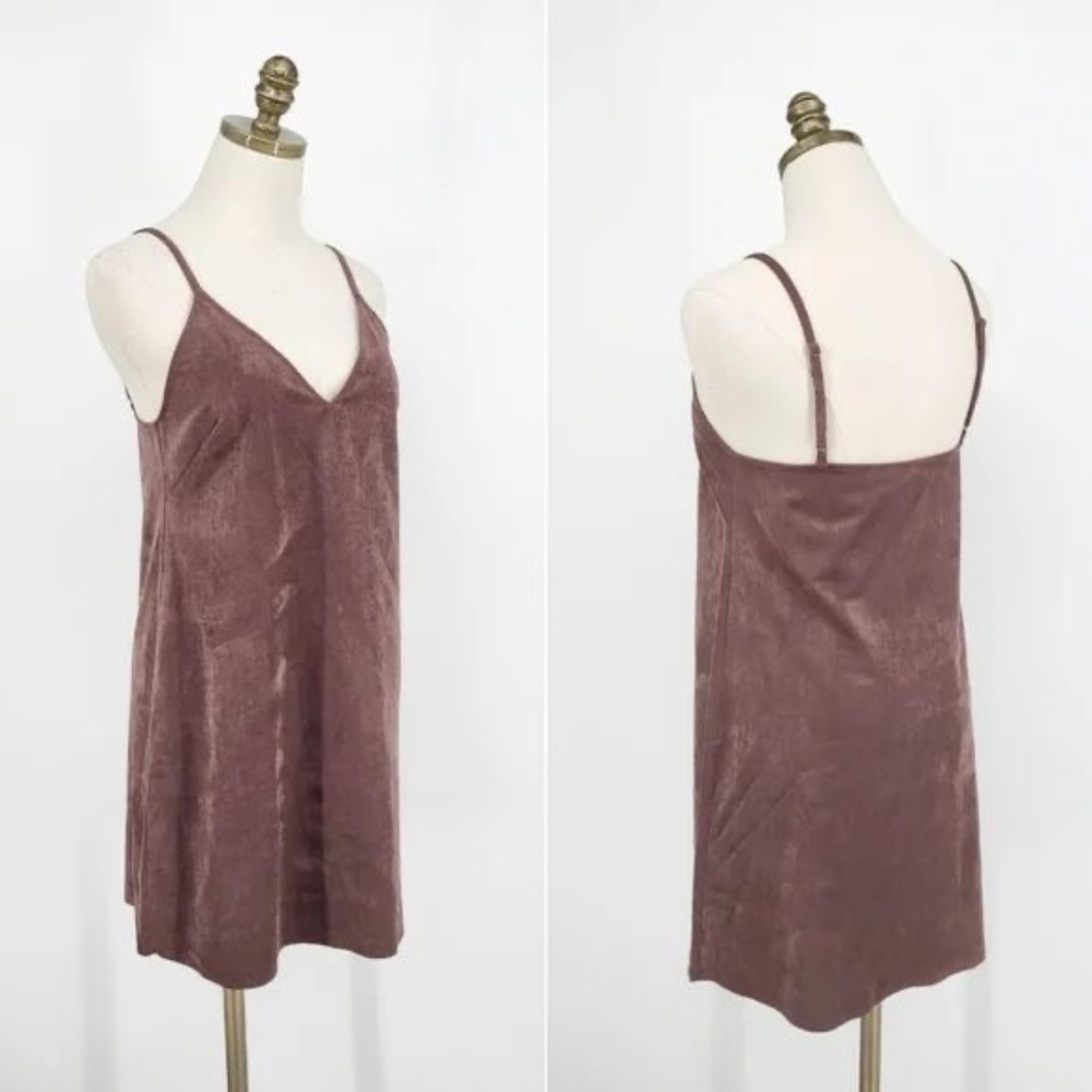 ARITZIA WILFRED FREE Vivienne Suede Mini Dress
